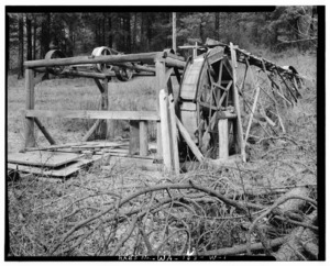 Archivo:WATER-POWERED ORE MILL, TAKEN FROM SOUTH - Liberty Historic District, Water Powered Ore Mill, Route 2, Cle Elum, Liberty, Kittitas County, WA HABS WASH,19-LIB,1W-1