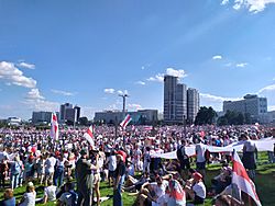 Archivo:Митинги в Минске 2020-08-16 33