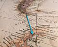 Captain Fiann Paul, The Impossible Row, Drake Passage, Southern Ocean, rowing map
