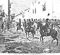 Cartagena después del sitio — Entrada del general en jefe en la ciudad