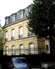 Archivo:Debussy's house, Sq. de l'av. Foch