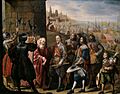 El socorro de Génova por el II marqués de Santa Cruz (Antonio de Pereda)