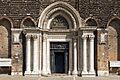 Facade of Santi Giovanni e Paolo (Venice) - Portal