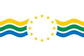Flag of Los Ríos, Chile