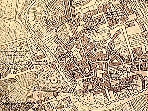 Archivo:Francisco Coello - Mapa de Lugo (mediados del siglo XIX)