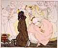 Hans Christian Andersen-Die Prinzessin und der Schweinehirt-Illustriert von Heinrich Lefler-Wien, 1897