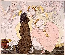 Hans Christian Andersen-Die Prinzessin und der Schweinehirt-Illustriert von Heinrich Lefler-Wien, 1897.jpg