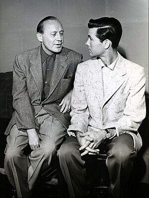Archivo:Jack Benny Johnny Carson Benny Show 1955
