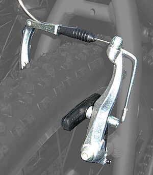 Archivo:Linear pull bicycle brake highlighted