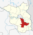 Locator map LDS in Brandenburg