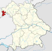 Locator map MIL in Bavaria.svg