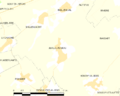 Map commune FR insee code 62112