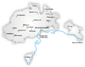 Map of Canton Schaffhausen