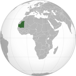Mauritania (orthographic projection).svg
