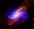 Messier 106 by Spitzer