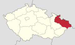 Moravskoslezský kraj in Czech Republic.svg