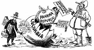 Archivo:Panama canal cartooon 1903
