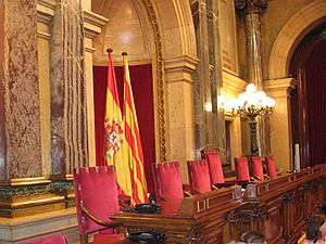 Archivo:Parlament de Catalunya - Mesa