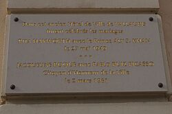 Archivo:Plaque Mariage à Vallauris