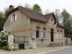 Ployart-et-Vaurseine (Aisne) mairie à Ployart.JPG