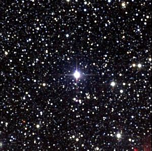 Proxima Centauri (la estrella del centro)