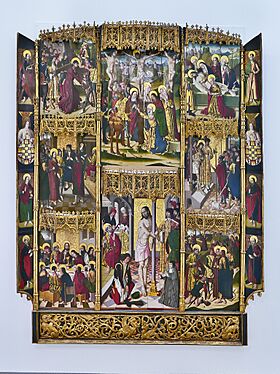 Archivo:Retablo de la Flagelación de Leonor de Velasco (Museo de Bellas Artes de Asturias)