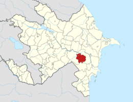 Saatli District in Azerbaijan.svg