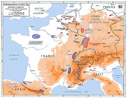 Archivo:Strategic Situation of Western Europe 1815