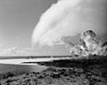 TNT detonation on Kaho'olawe Island during Operation Sailor Hat, shot Bravo, 1965