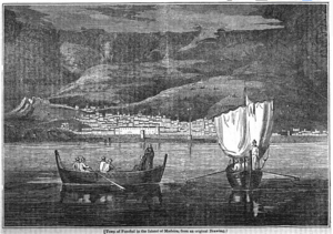 Archivo:TownOfFunchal,InMadeira,1834