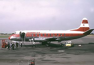 Archivo:Viscount701 CambrianAirways Bristol