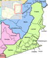 Zambia districts in Eastern Province 2022