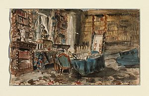 Archivo:Cabinet de Flaubert à Croisset