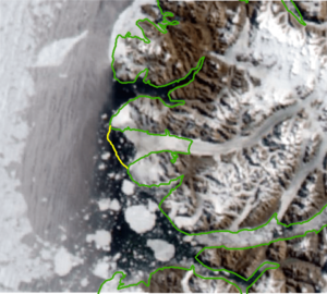 Archivo:Canada’s Milne Ice Shelf Collapses (NESDIS 2020-08-12 test aug11)