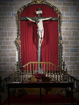 Archivo:Catedral de Pamplona. Crucificado de Ancheta