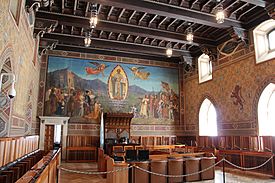 Archivo:Chamber of the Grand and General Council of San Marino