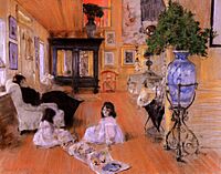 Chase William Merritt Hall At Shinnecock 1893