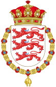 Coat of Arms of Patrice de MacMahon (Order of the Golden Fleece).svg