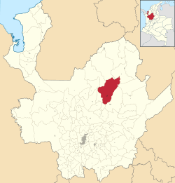Anorí ubicada en Antioquia