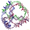 DNA tetrahedron white