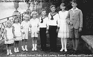 Archivo:Die Kinder von Kaiser Karl und Kaiserin Zita, Quinta Vigia, Funchal