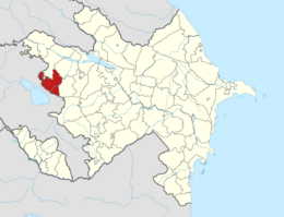 Gadabay District in Azerbaijan.svg