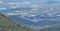 Hiawassee, Georgia viewed from Brasstown Bald