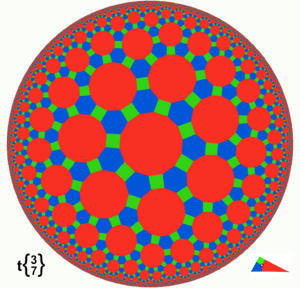 Archivo:Hyperbolic tiling omnitruncated 3-7