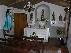 Interior capilla de miou