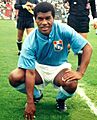 Julio Cesar Uribe jugando por Sporting Cristal