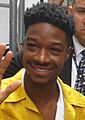 Lamar Johnson - Close-up Waving - TIFF (43917080104) (cropped)
