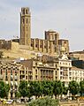 Lleida - La Seu Vella (des de Cappont)detalle