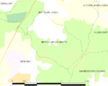 Map commune FR insee code 70067