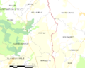 Map commune FR insee code 72091